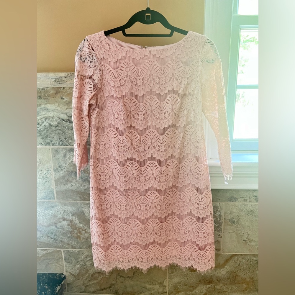 Light pink dress size 4P